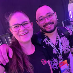 JustTamiCH und Troyhammaren am Hero Fest